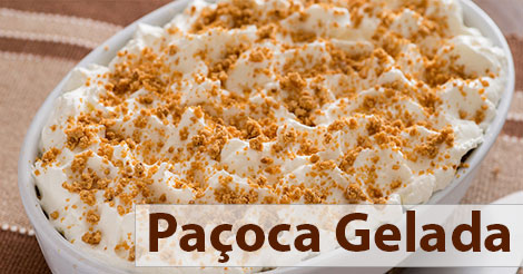 paçoca gelada